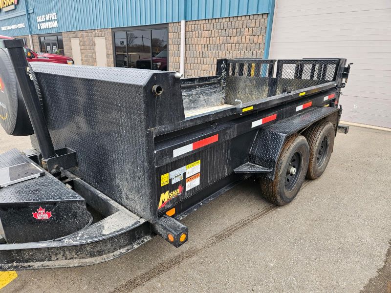 2024 Miska 7-Ton Dump 81" x 12'  w/ Contractor Package